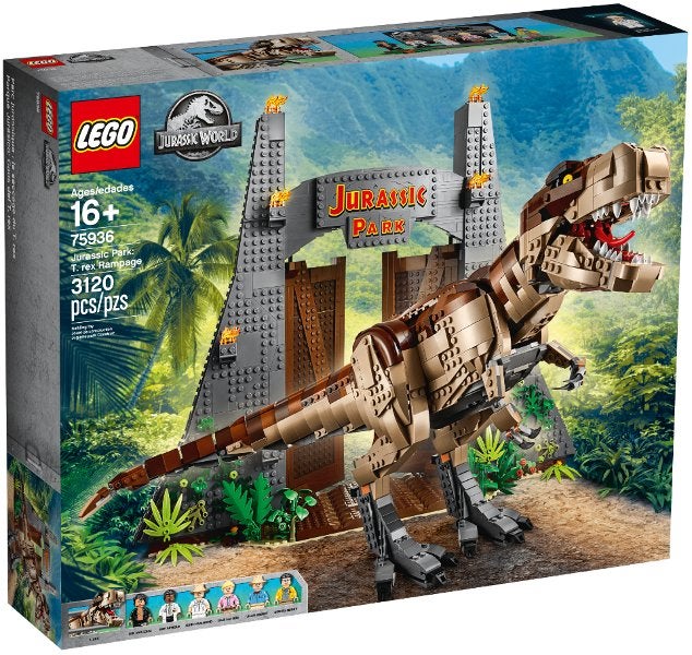 LEGO 75936 : T-Rex chaos Jurassic Park (nieuwstaat), Ophalen, Jurassic World, Lego, Zo goed als nieuw