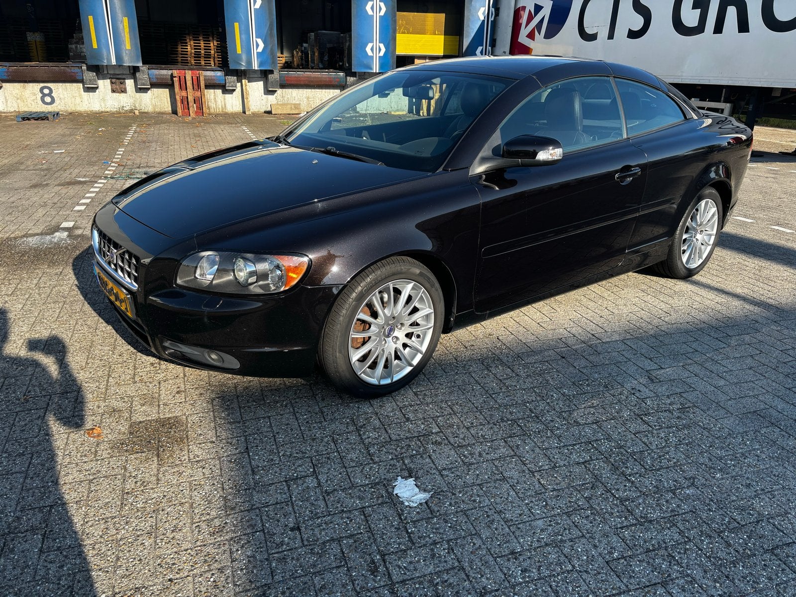 Volvo C70 2.4 D5 Geartronic 2008 bruin supernetjes, Auto's, C70, Bruin, Diesel, Particulier