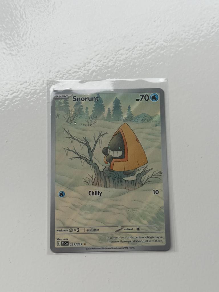 Pokemon snorunt ascended heroes 227/217, Ophalen of Verzenden, Zo goed als nieuw