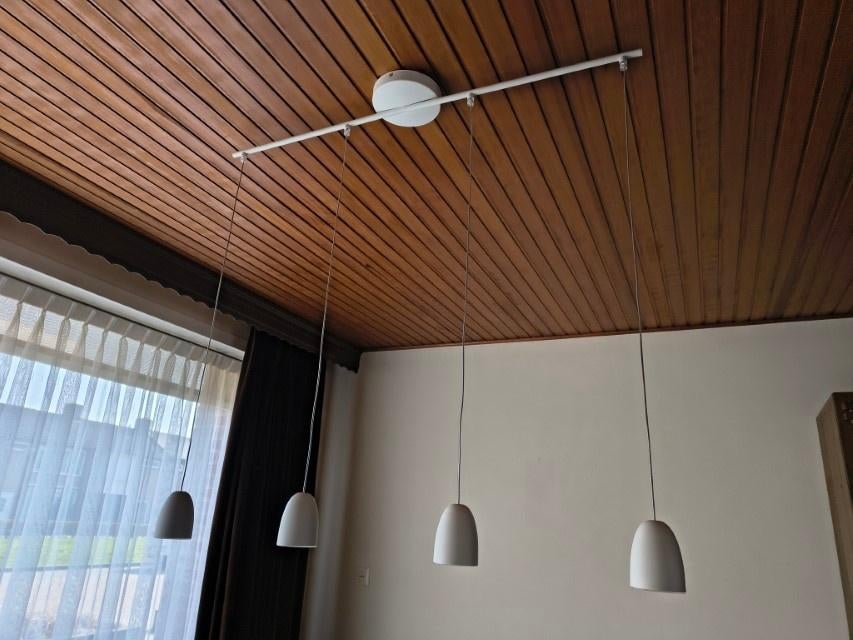 * Witte Philips hanglamp pendule MyLiving Wolga *, 50 tot 75 cm, Ophalen of Verzenden, Zo goed als nieuw, Modern