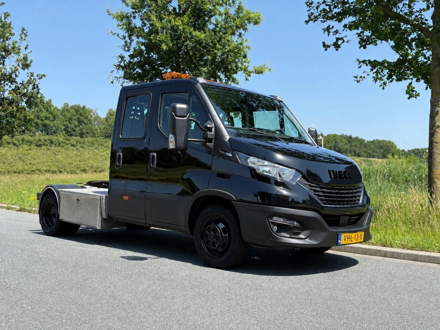 Iveco 40C16 BE trekker Automaat 180PK 9T Dubbel cabine Navi, Auto's, Automaat, Achterwielaandrijving, Euro 6, Iveco