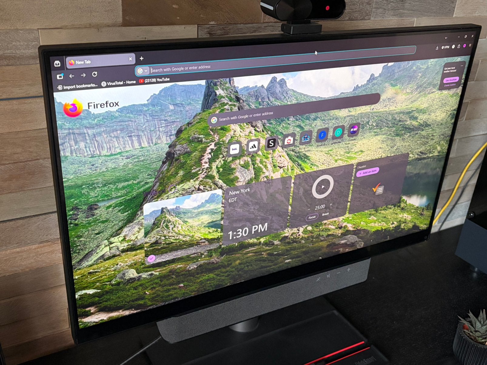 Lenovo ThinkSmart View Plus 27” monitor, Computers en Software, Monitoren, Ophalen, IPS, USB-C, Touchscreen