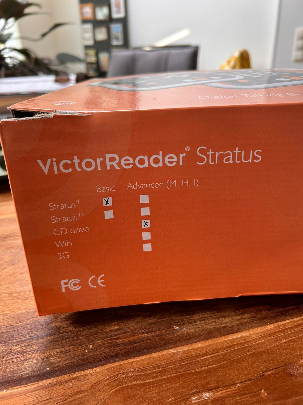 VictorReader Stratus, Ophalen, Gebruikt