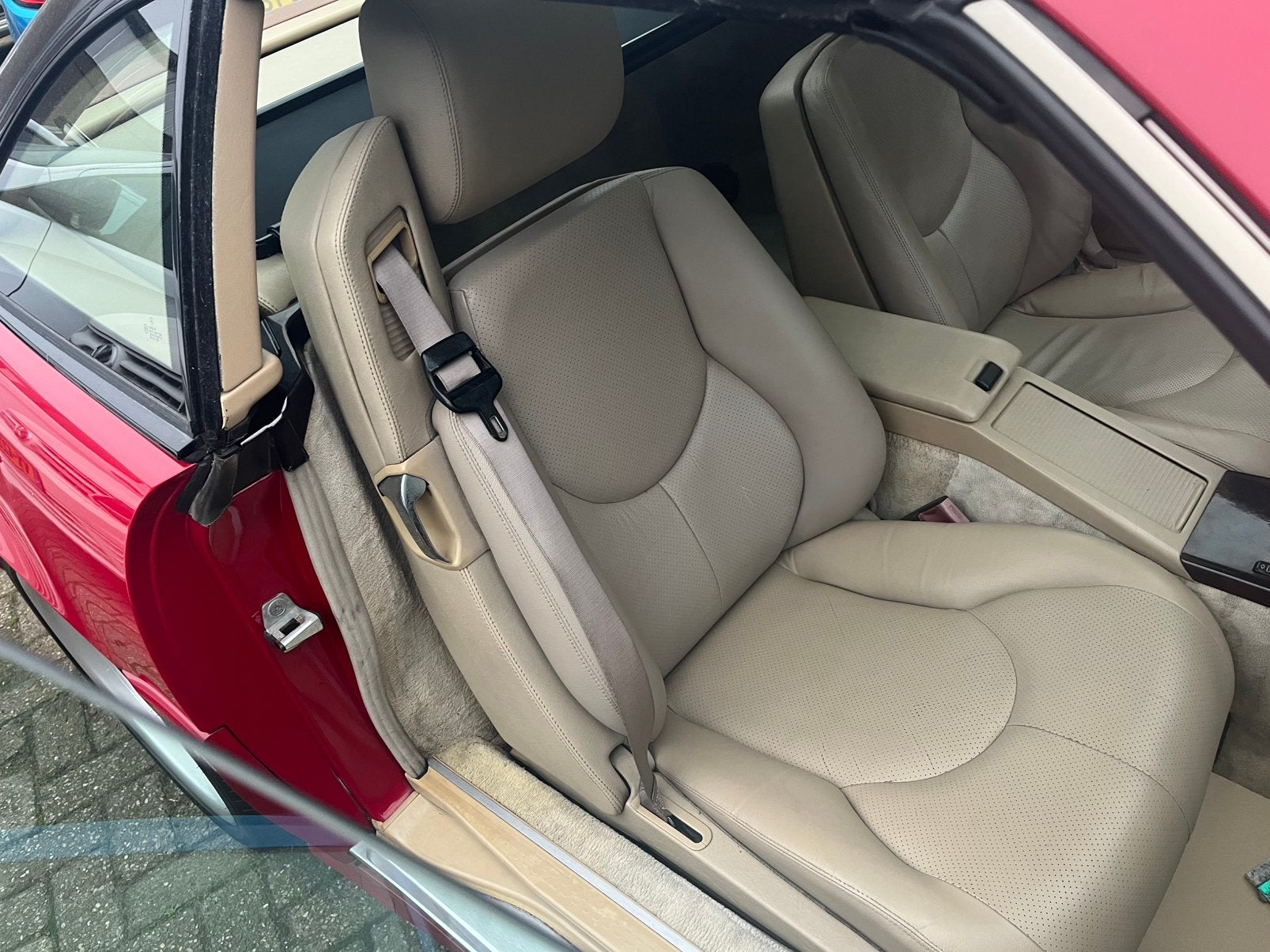 Mercedes SL R129 leder stoelen, Auto-onderdelen, Ophalen of Verzenden