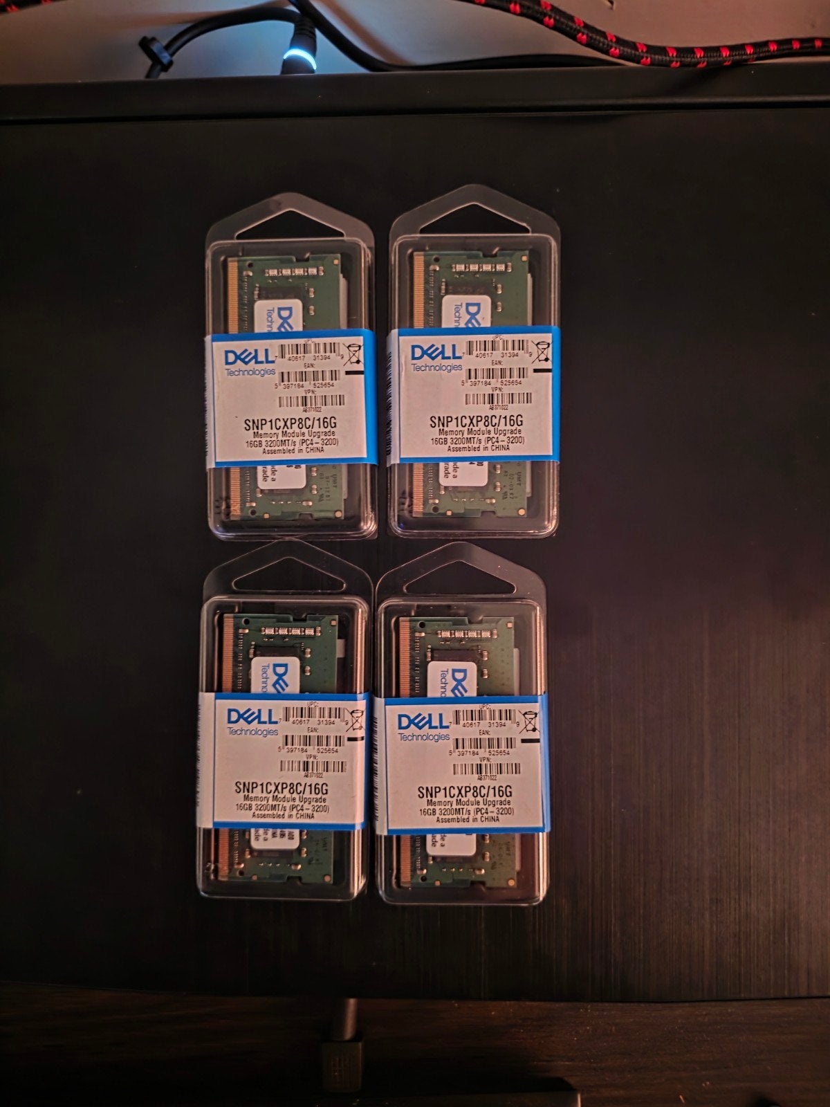 Dell Ddr4 Ram 16BG 3200MT/s Te Koop 17stuks voor 800. 65p/s