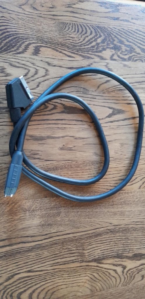 Scart kabel 1,50 m Scartkabel, Ophalen of Verzenden, Gebruikt, Minder dan 2 meter, Scartkabel
