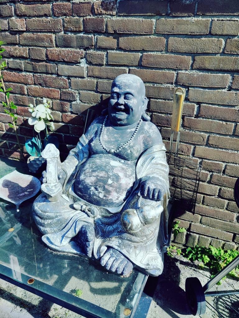 Boeddha beeld, Huis en Inrichting, Woonaccessoires | Boeddhabeelden, Ophalen, Gebruikt