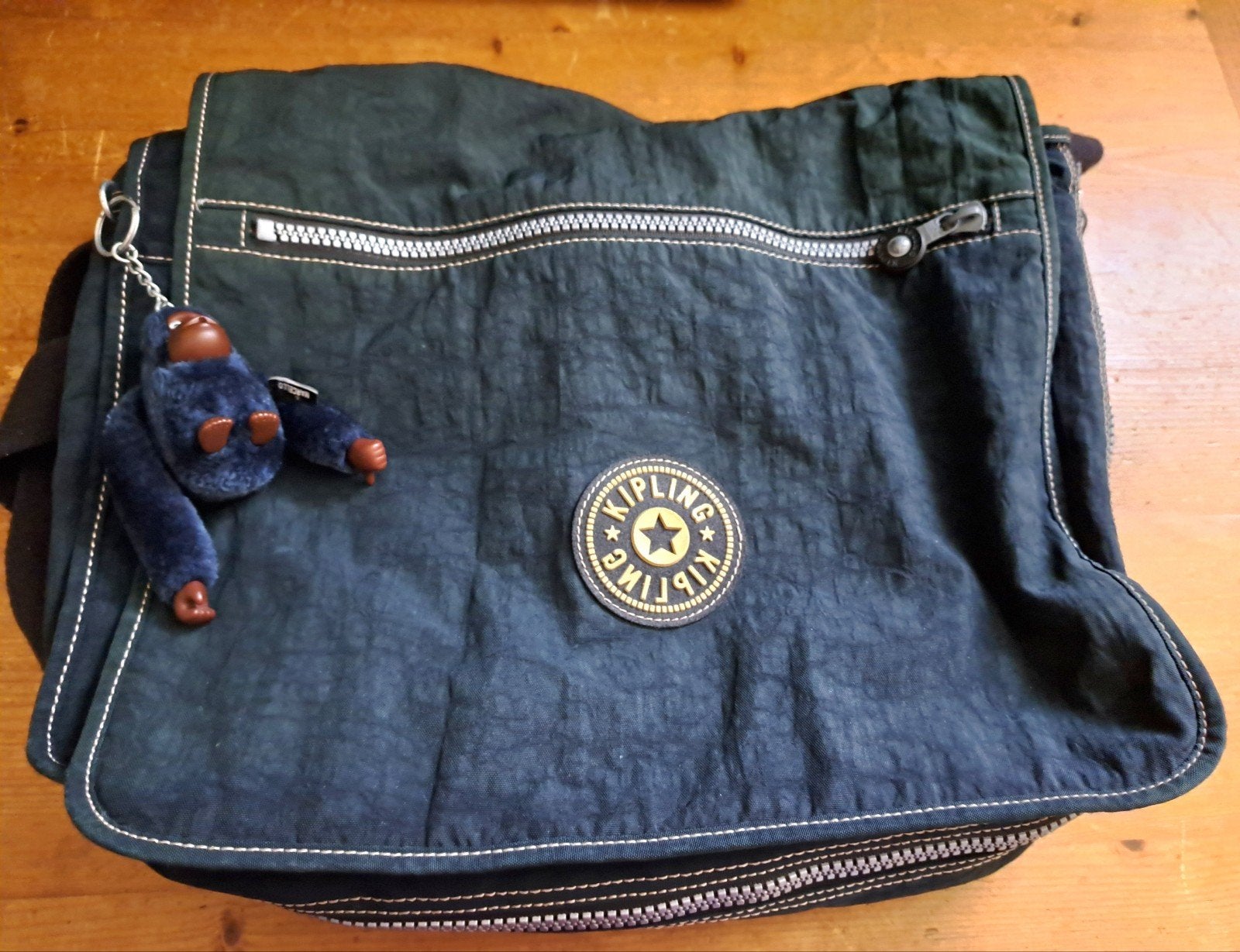 Kipling Schoudertas/Schooltas - Donkerblauw, Ophalen of Verzenden, Gebruikt, Blauw, Kipling