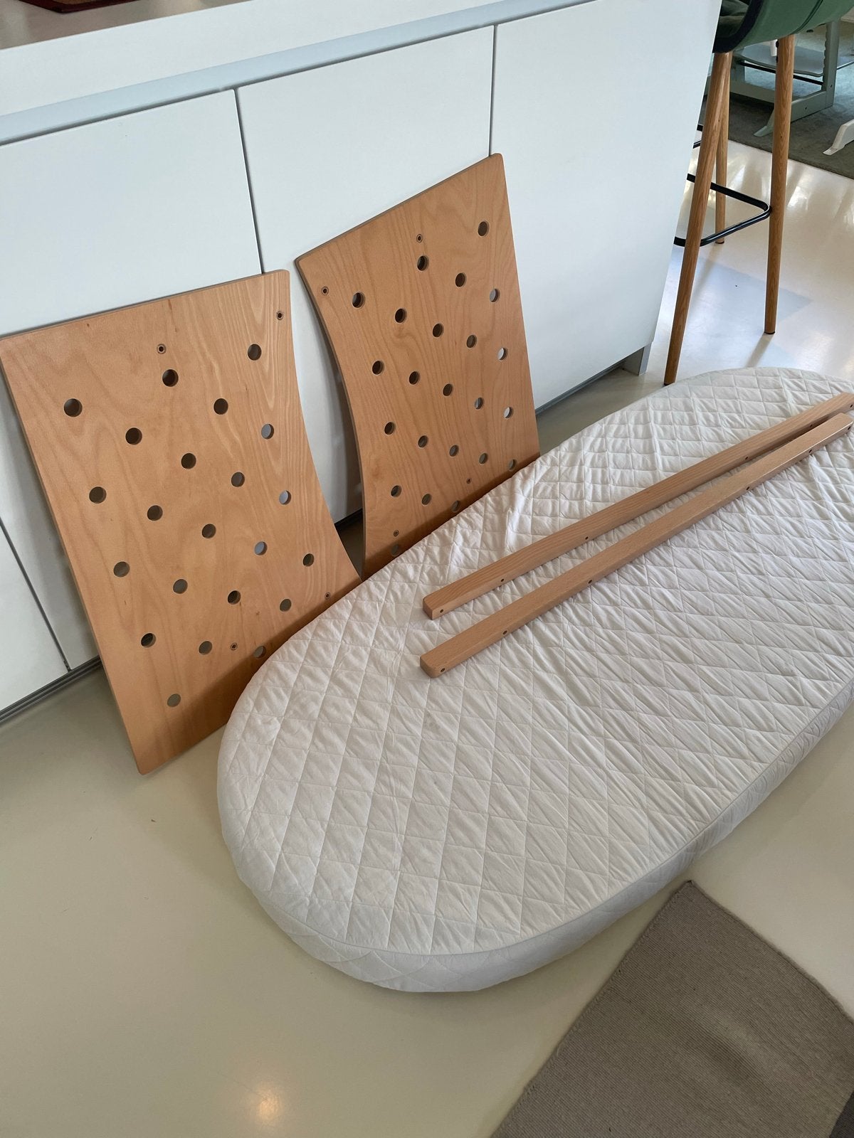 Stokke Sleepi uitbreidingset Junior compleet, Ophalen, Zo goed als nieuw, Ledikant