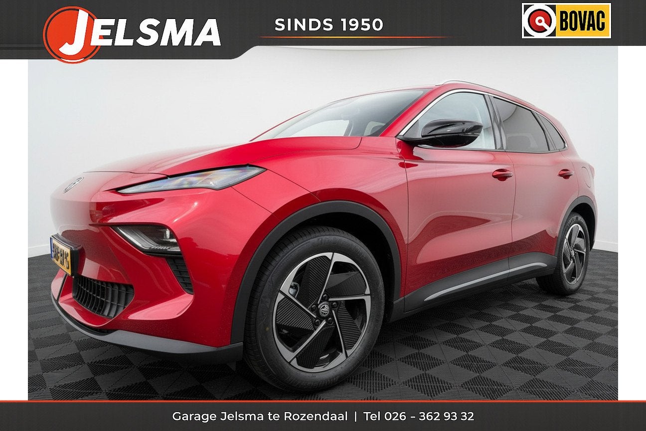 MG MGS5 EV Luxury 64 kWh, Nieuw en Rijklaar! (bj 2026), Auto's, 12 maanden, Gebruikt, 1700 kg, Leder en Stof
