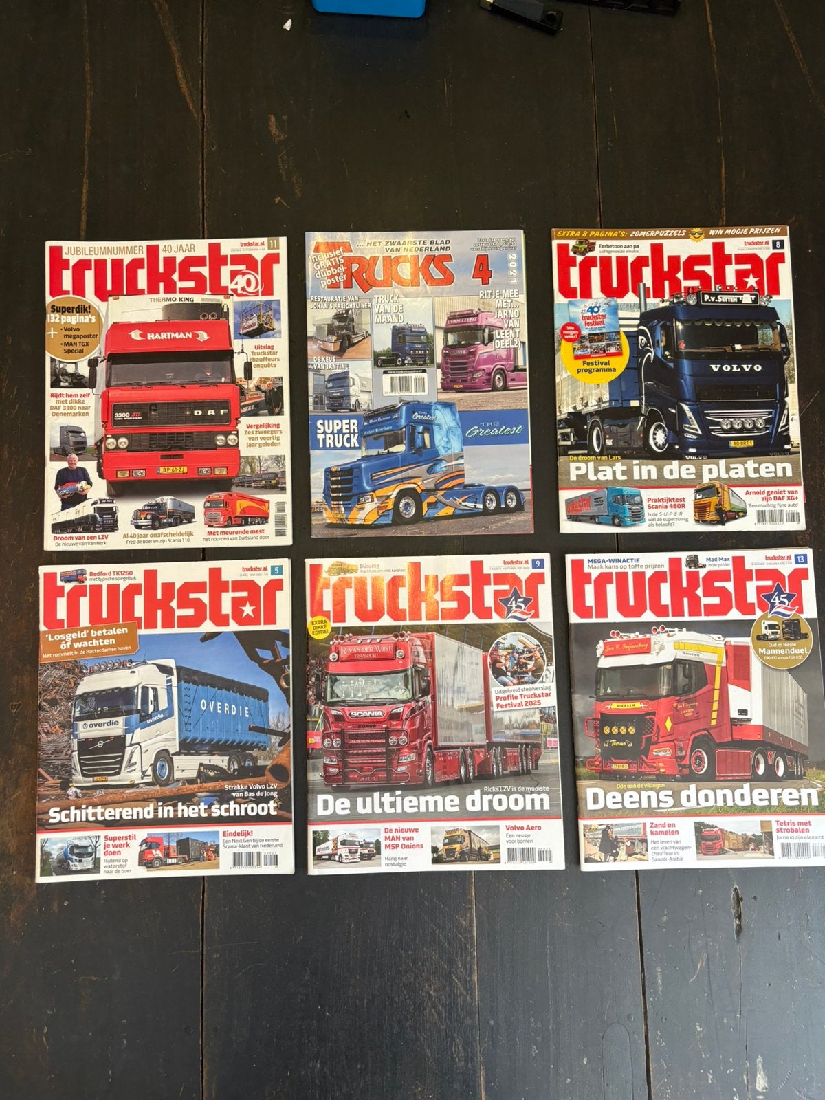 Truckstar Tijdschriften Collectie - Diverse Uitgaven, Ophalen of Verzenden, Gelezen, Overige typen