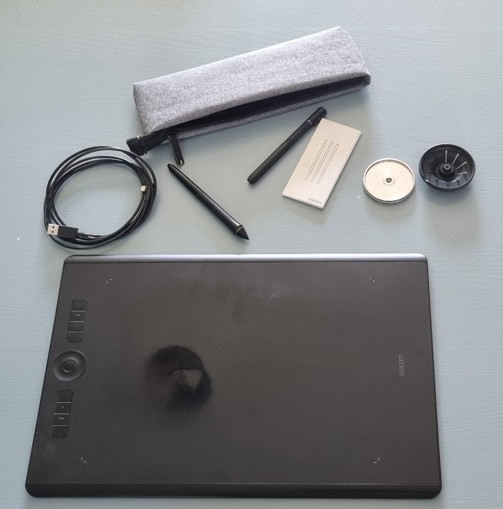Wacom Intuos Pro L Paper Edition (PTH-860P) – Zeer compleet!, Ophalen of Verzenden, Multi-touch, Zo goed als nieuw, Wacom Intuos