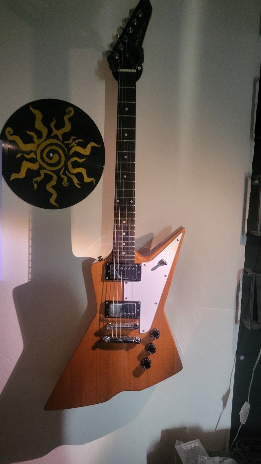 explorer gitaar te !RUIL! Harley Benton, Ophalen of Verzenden, Zo goed als nieuw, Solid body, Overige merken