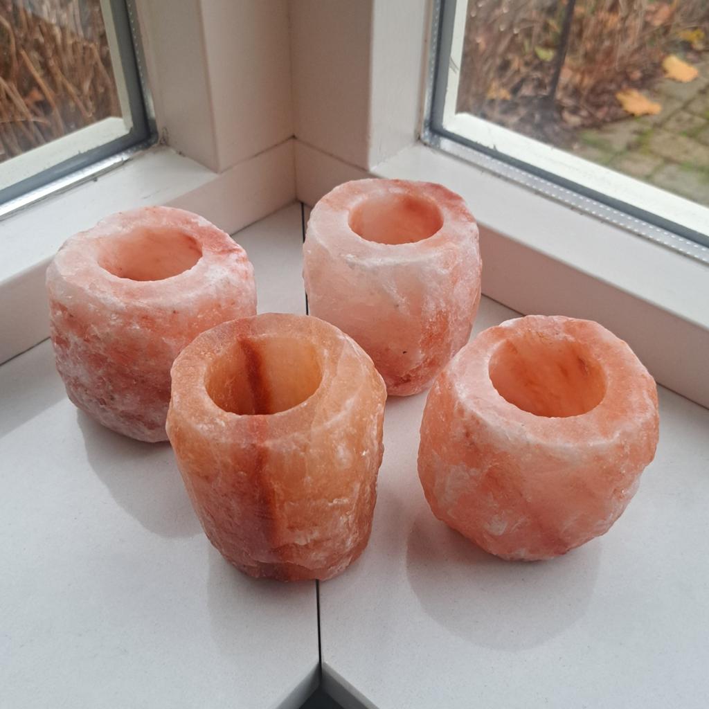 Himalaya natuursteen Waxinelichtje Waxinehouder, Ophalen of Verzenden, Overige materialen, Minder dan 25 cm
