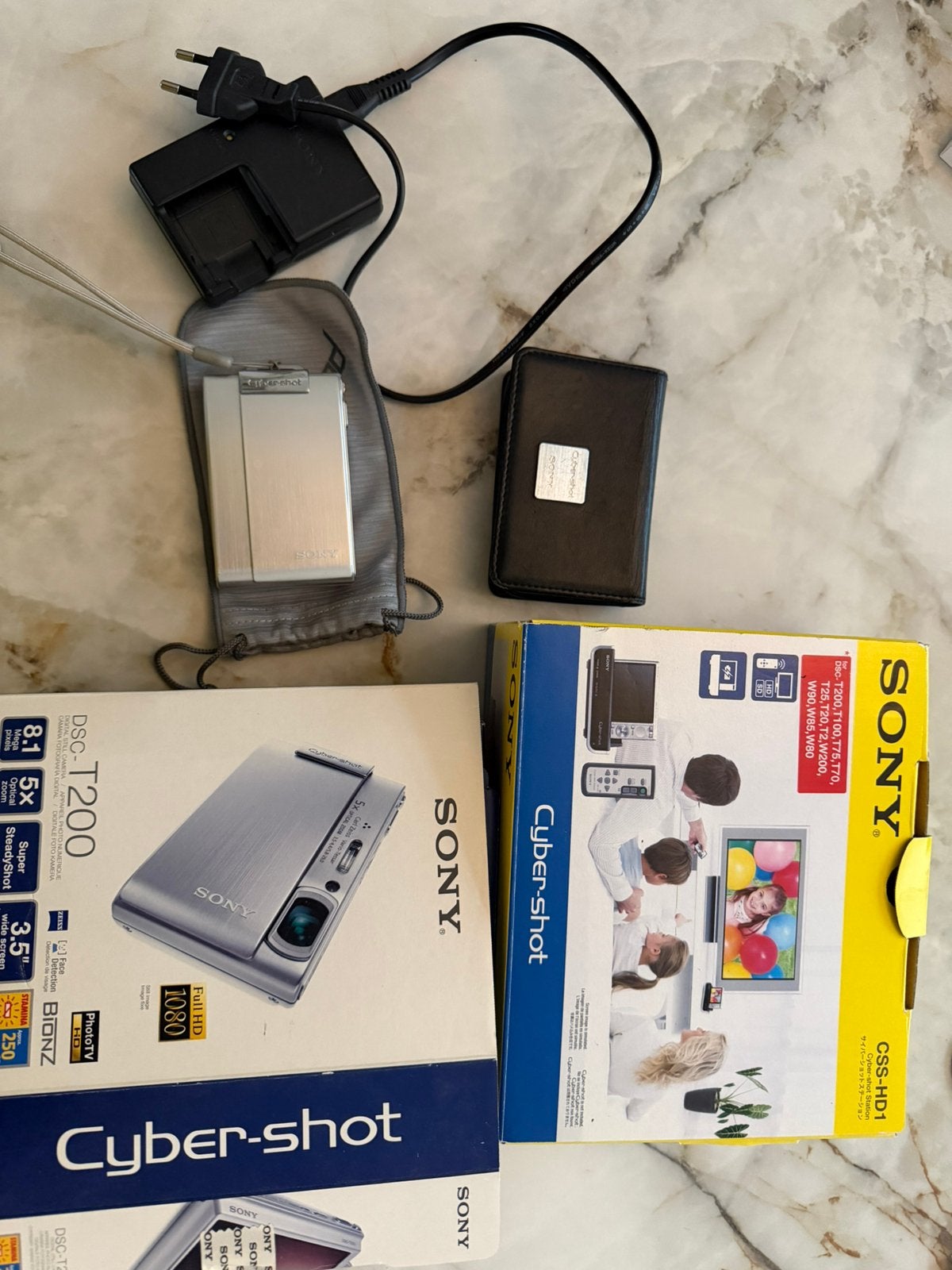 Sony Cybershot - compleet in doos, Audio, Tv en Foto, Fotocamera's Digitaal, Ophalen of Verzenden, Zo goed als nieuw, Compact