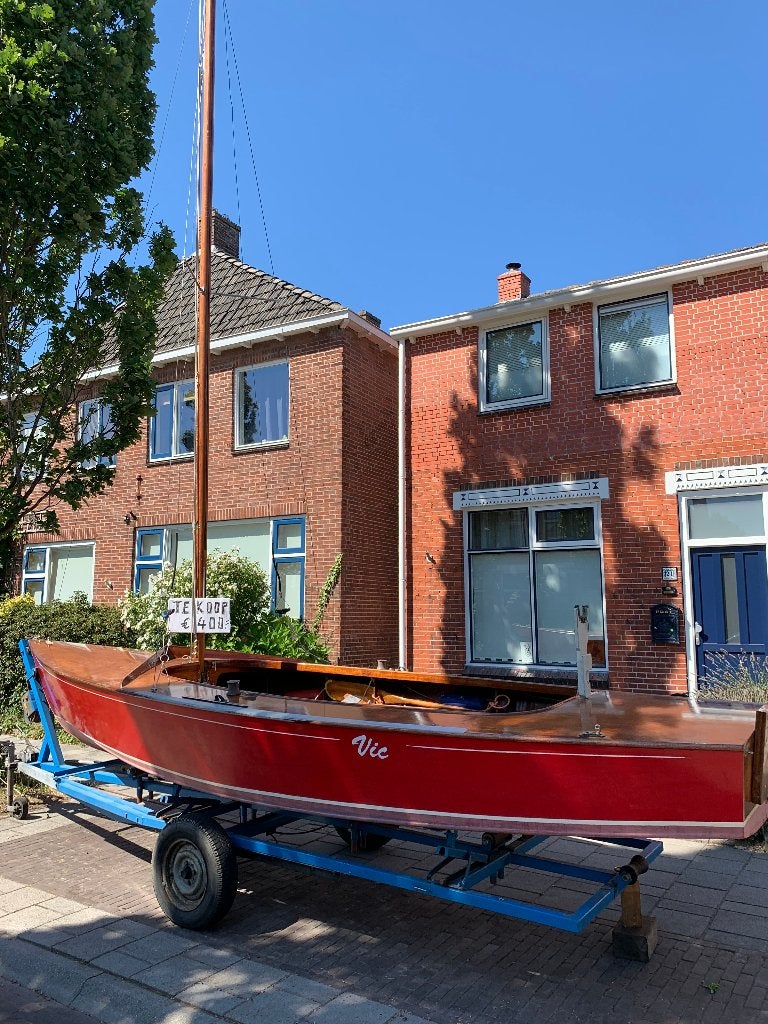 Te Koop; Spanker Zeilboot 400€, Watersport en Boten, Ophalen, Gebruikt, 1 cm, Spanker