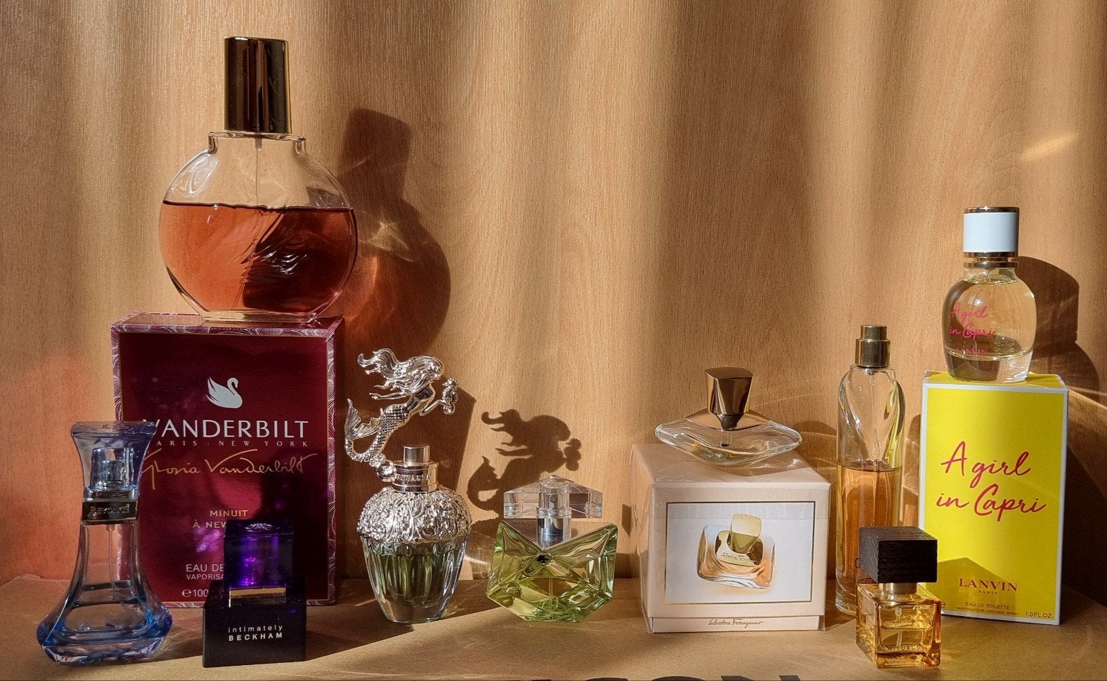 Verschillende gebruikte parfum Beckham, Britney, Emozione, Sieraden, Tassen en Uiterlijk, Ophalen of Verzenden