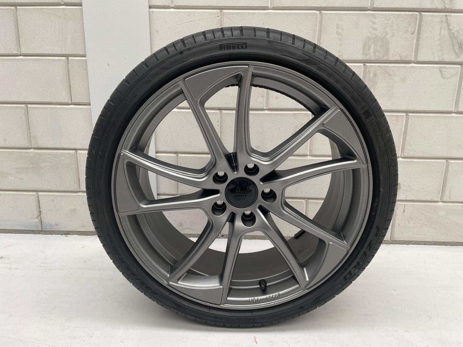 19 inch Oettinger velgen gun metal grey VW Golf GTi, Banden en Velgen, 235 mm, Personenwagen, Gereviseerd