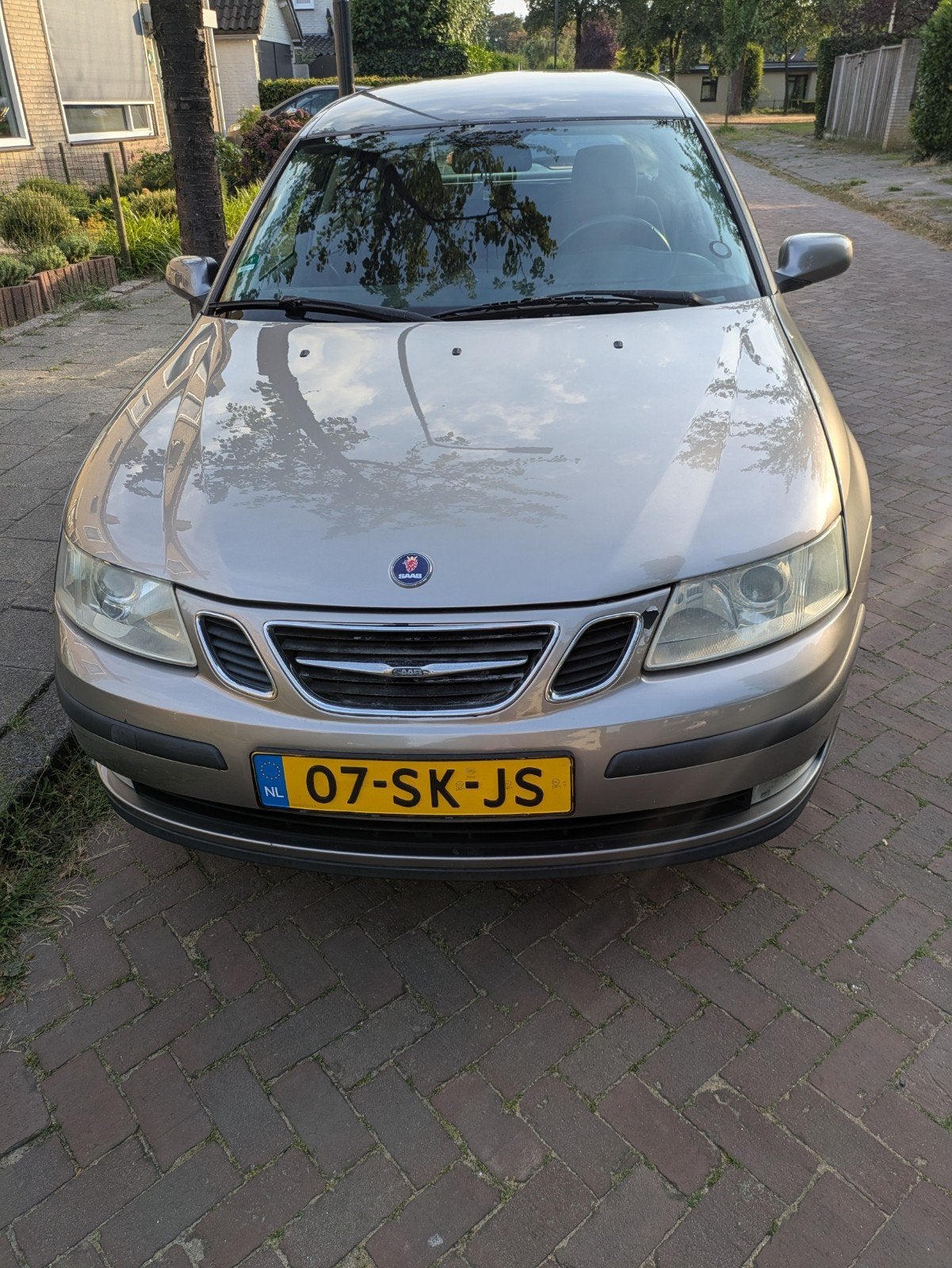 Saab 9-3 1.8 T Sport Estate 2006 Grijs, Auto's, 1998 cc, 4 cilinders, 1435 kg, Origineel Nederlands