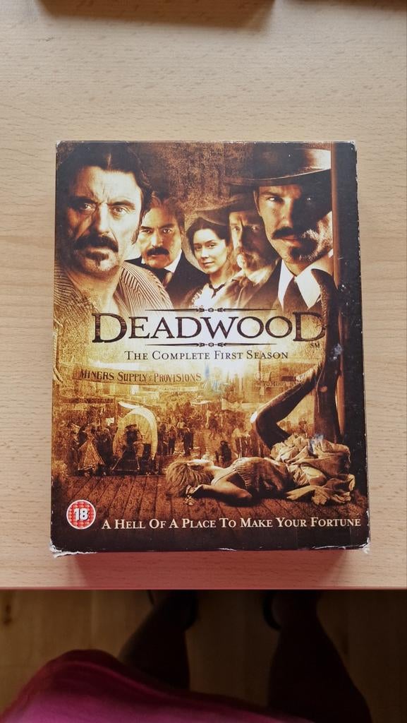 Deadwood: The Complete First Season DVD Boxset, Gebruikt, Vanaf 16 jaar, Historisch of Kostuumdrama, Boxset