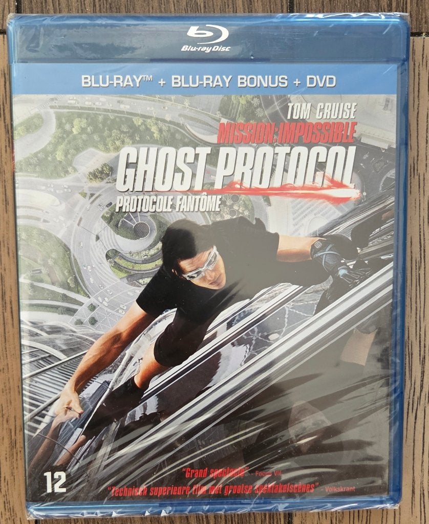 Mission: Impossible - Ghost Protocol (Blu-ray + DVD), Engels, Nederlands, Film, Actie