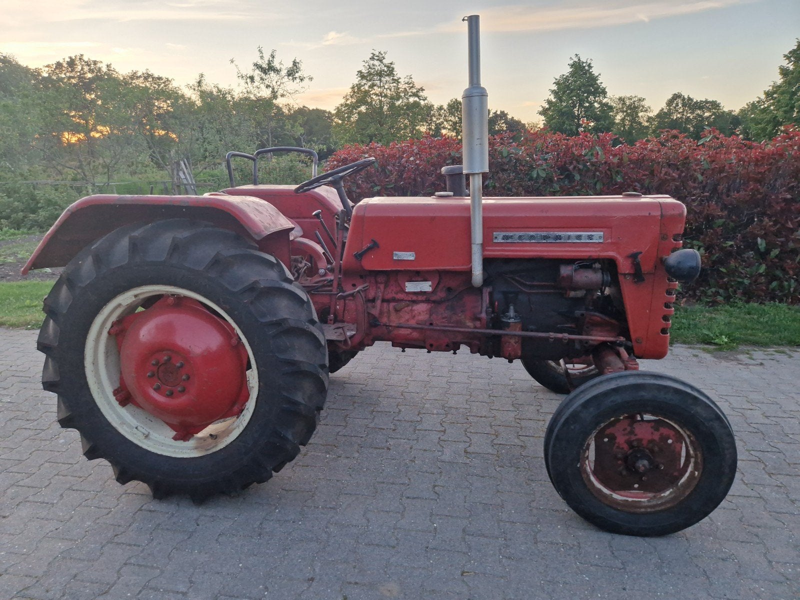 Mc cormick d430, Ophalen