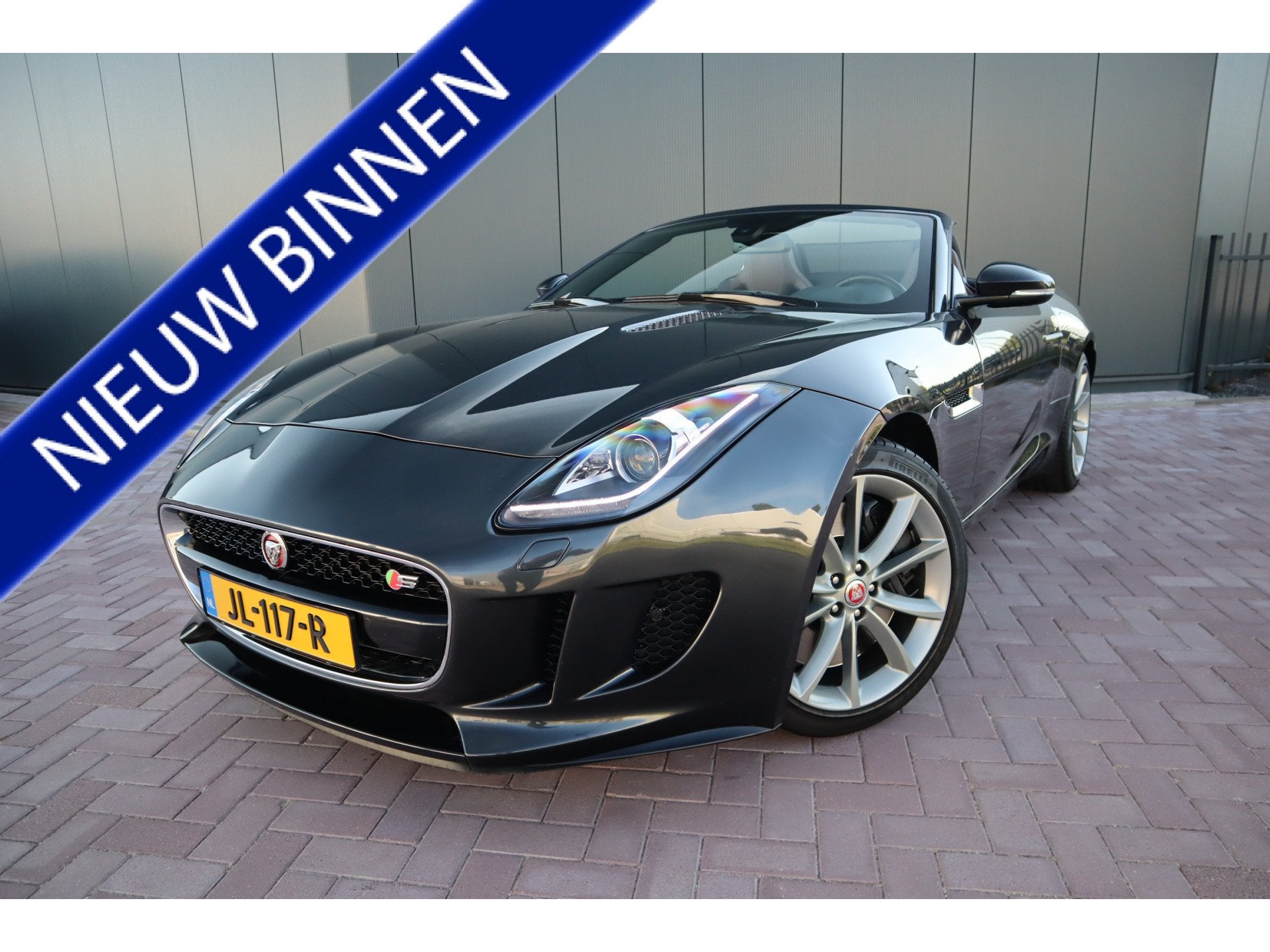 Jaguar F-Type 3.0 V6 S Convertible 381 PK performance Stoele, Auto's, Jaguar, Bedrijf, Te koop, F-type, ABS, Achteruitrijcamera