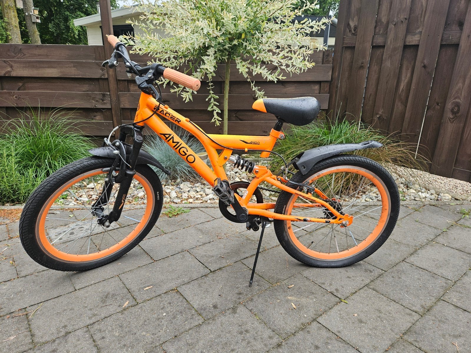 Amigo Racer Kinderfiets - Oranje, 20 inch, Ophalen, Gebruikt, 20 inch of meer