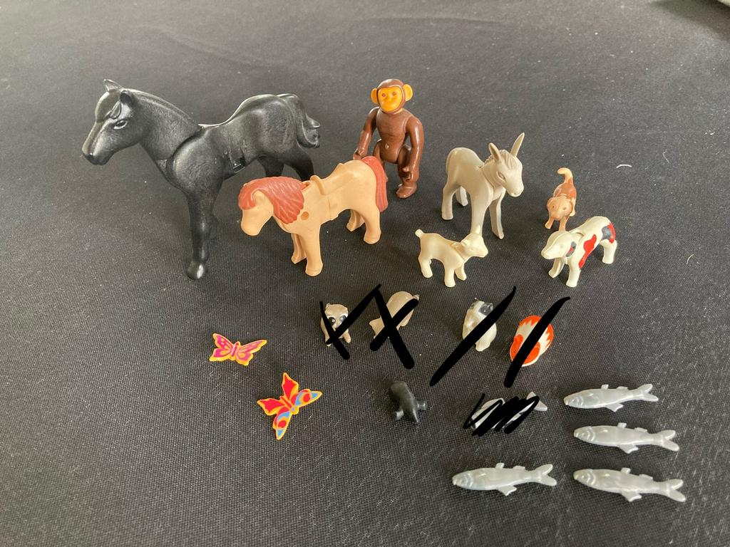 Playmobil diverse dieren., Ophalen of Verzenden, Zo goed als nieuw