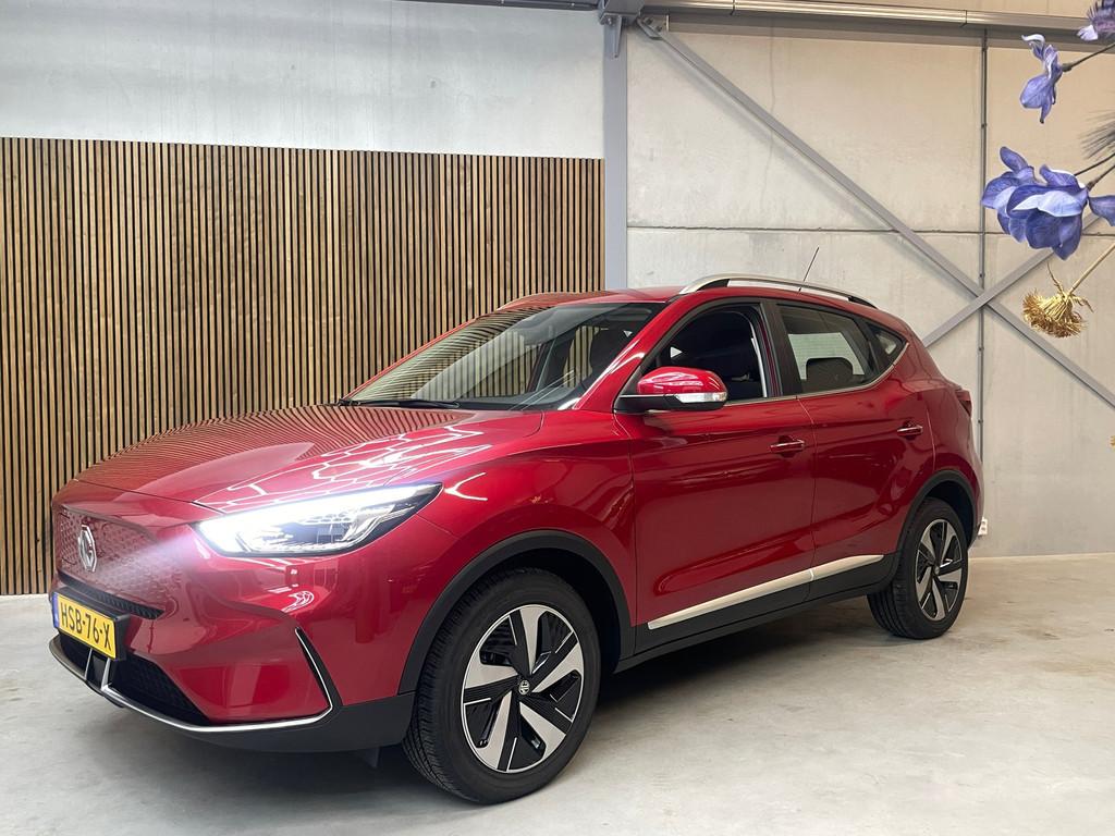 MG ZS EV Standard Range Comfort 50 kWh ( NIEUW ), Stof, Gebruikt, ZS, Grijs