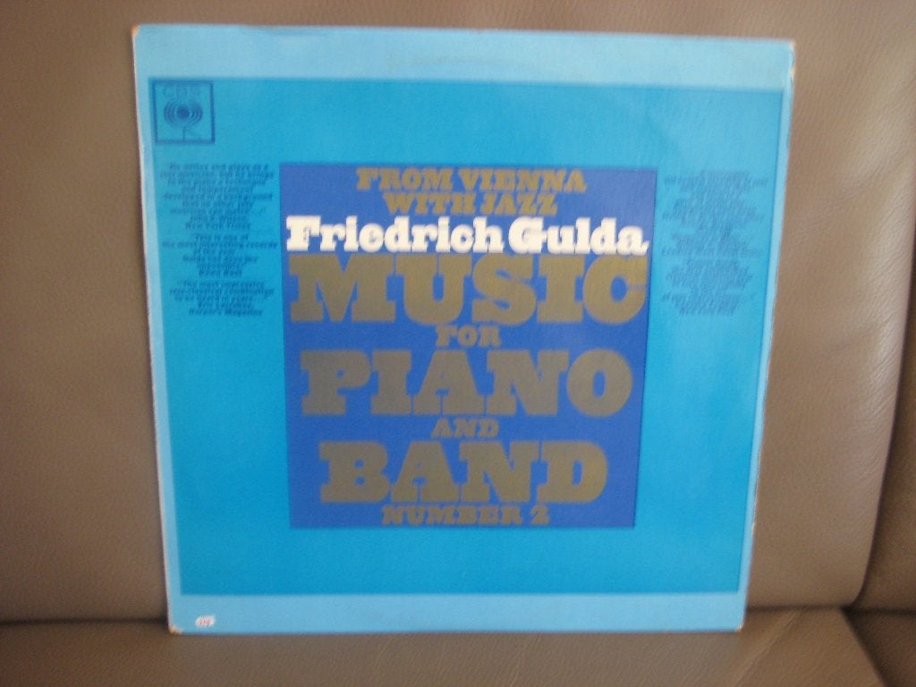 Friedrich Gulda His Piano And Big Band* – From Vienna With, LP, Ophalen of Verzenden, 12 inch, Jazz