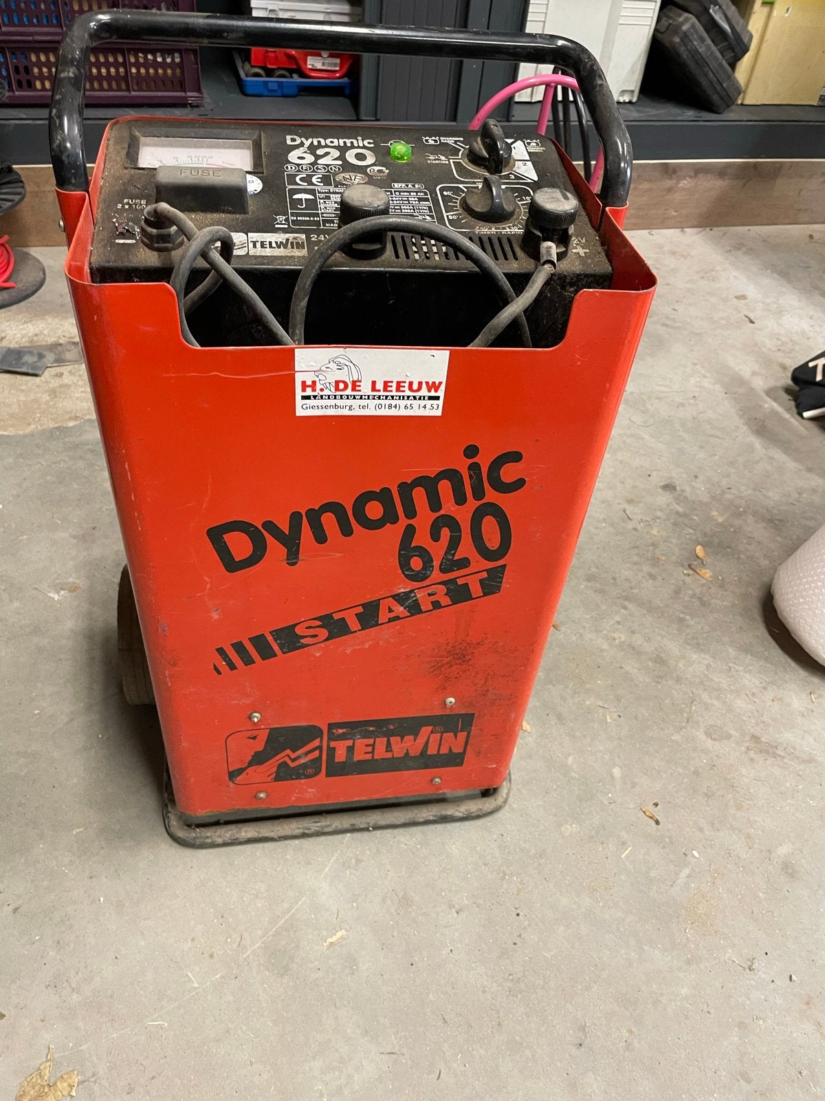 Telwin Dynamic 620 Start acculader en starthulp, Gebruikt, Universele onderdelen