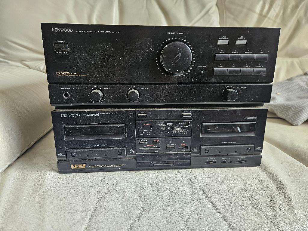 stereotoren, Kenwood AX-43 cassette, met phono preamp RIAA, Ophalen, Gebruikt, Cassettedeck, Overige merken