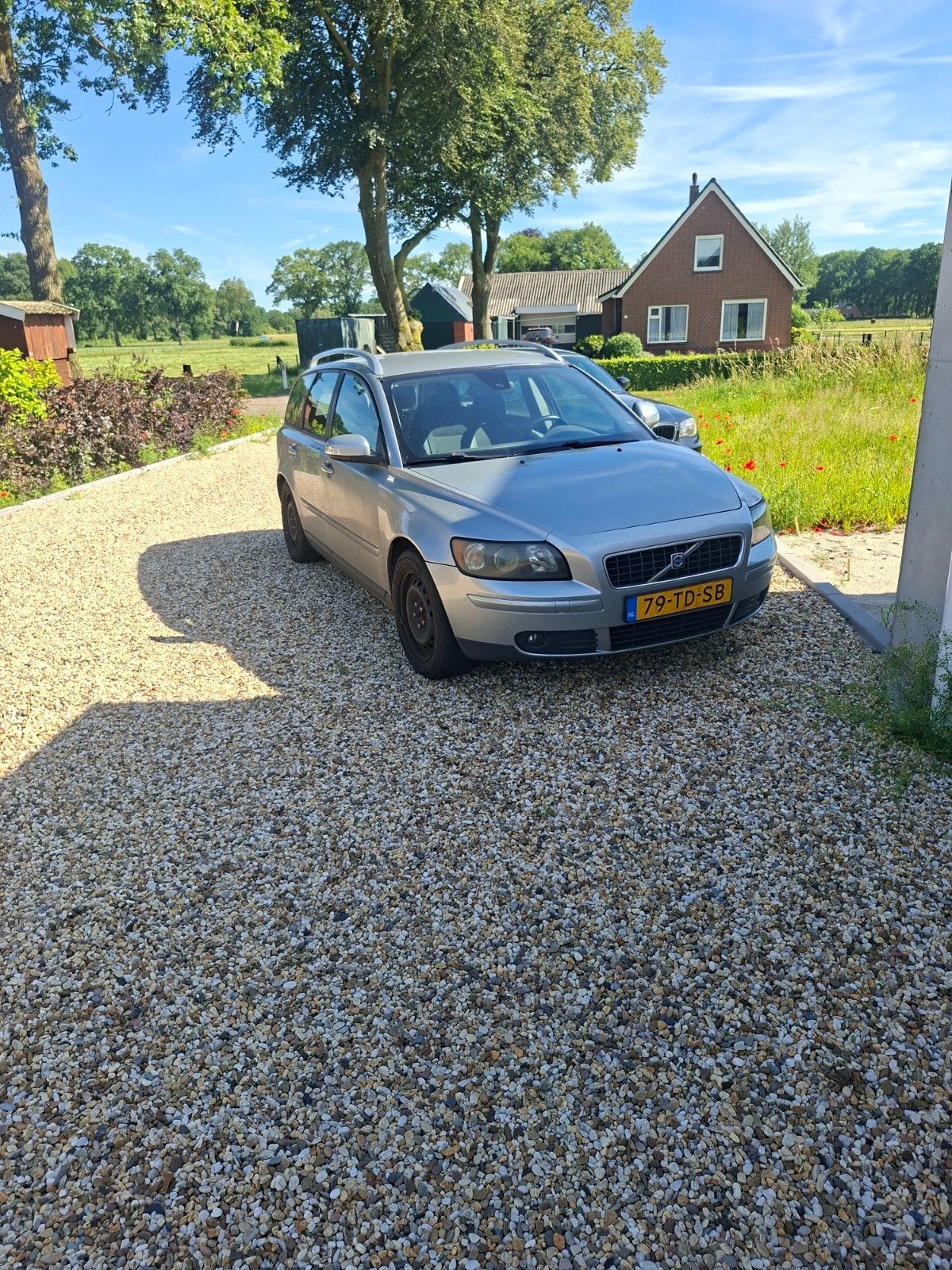 Volvo V50 2.0 2006 Grijs, Auto's, Volvo, Voorwielaandrijving, Stof, 1281 kg, 4 cilinders