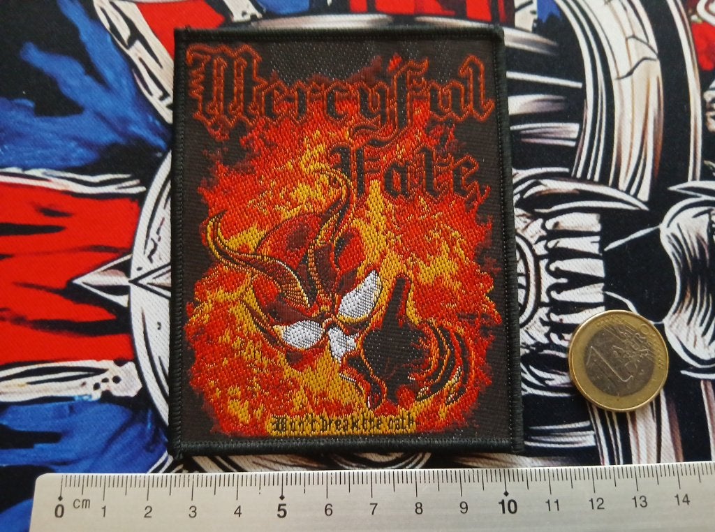 Mercyful Fate don't break the oath patch m311  metal, Ophalen of Verzenden, Nieuw, Kleding