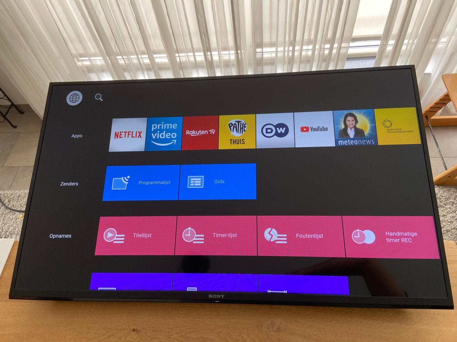 Sony Bravia KDL49WE660 Smart TV 49 inch, Audio, Tv en Foto, Ophalen, LED, 50 Hz, Zo goed als nieuw