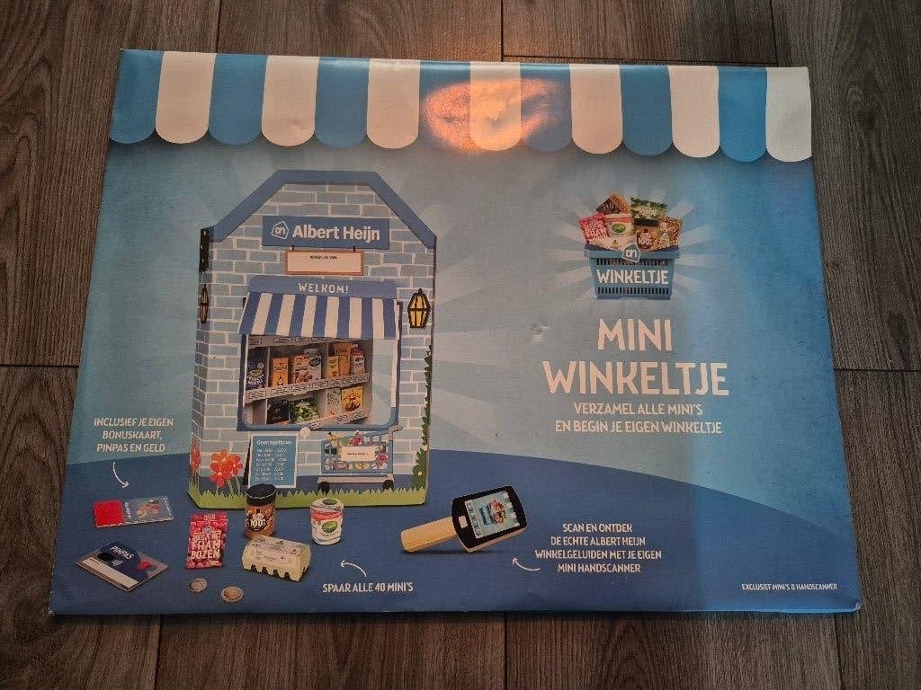 25x Albert Heijn Mini Winkeltje - Compleet Speelgoed, Verzamelen, Albert Heijn, Ophalen of Verzenden