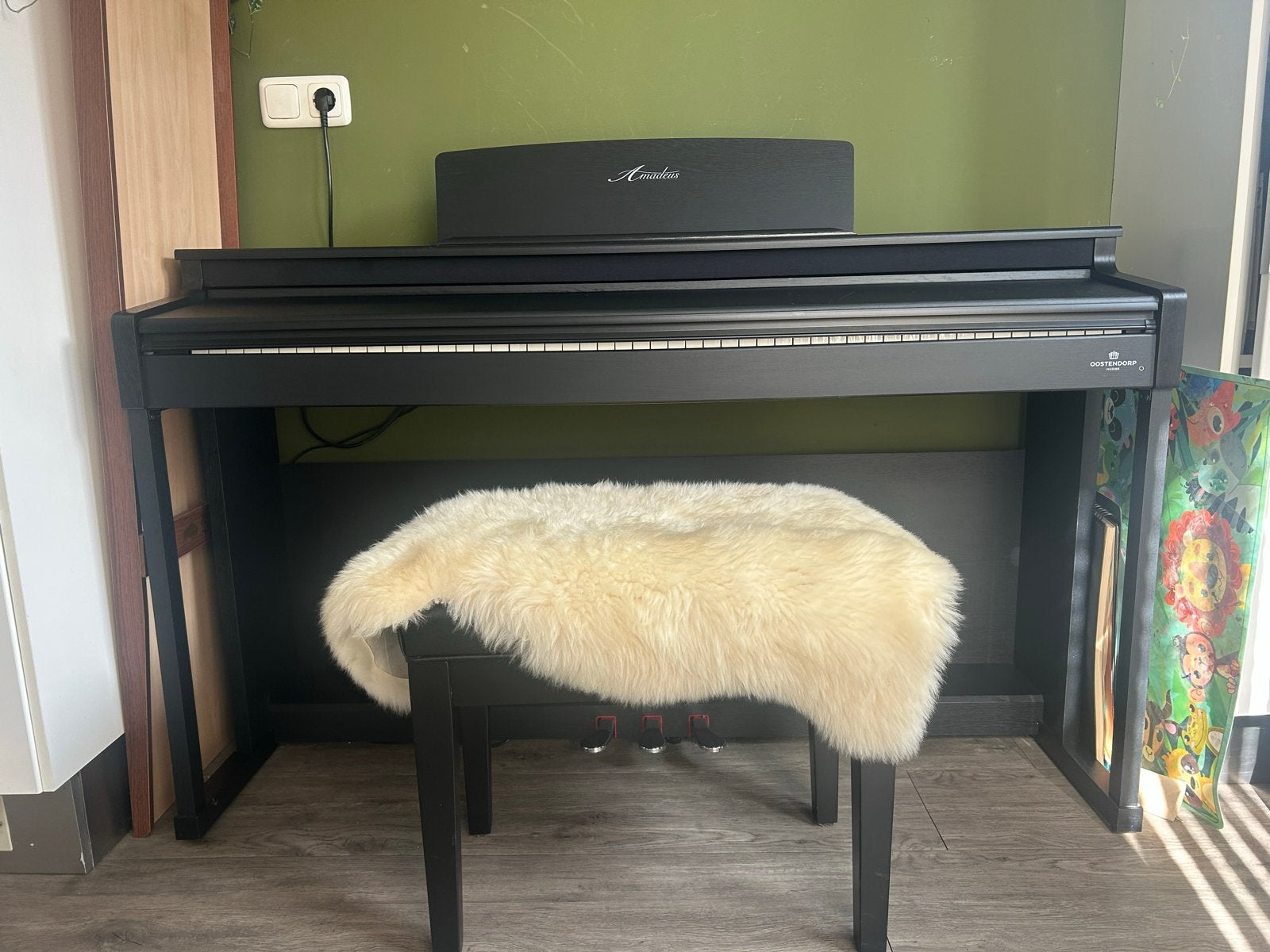Amadeus D510 BT Digitale Piano - Zo goed als nieuw, Ophalen, Zwart, Digitaal, Zo goed als nieuw