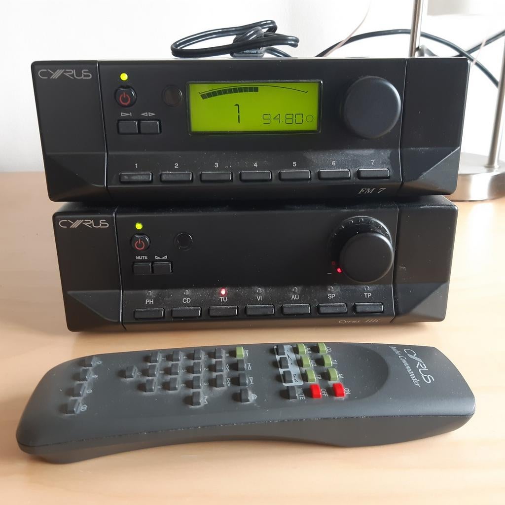 Cyrus 3i en fm7 plus ab, Gebruikt, Tuner of Radio, Losse componenten, Ophalen