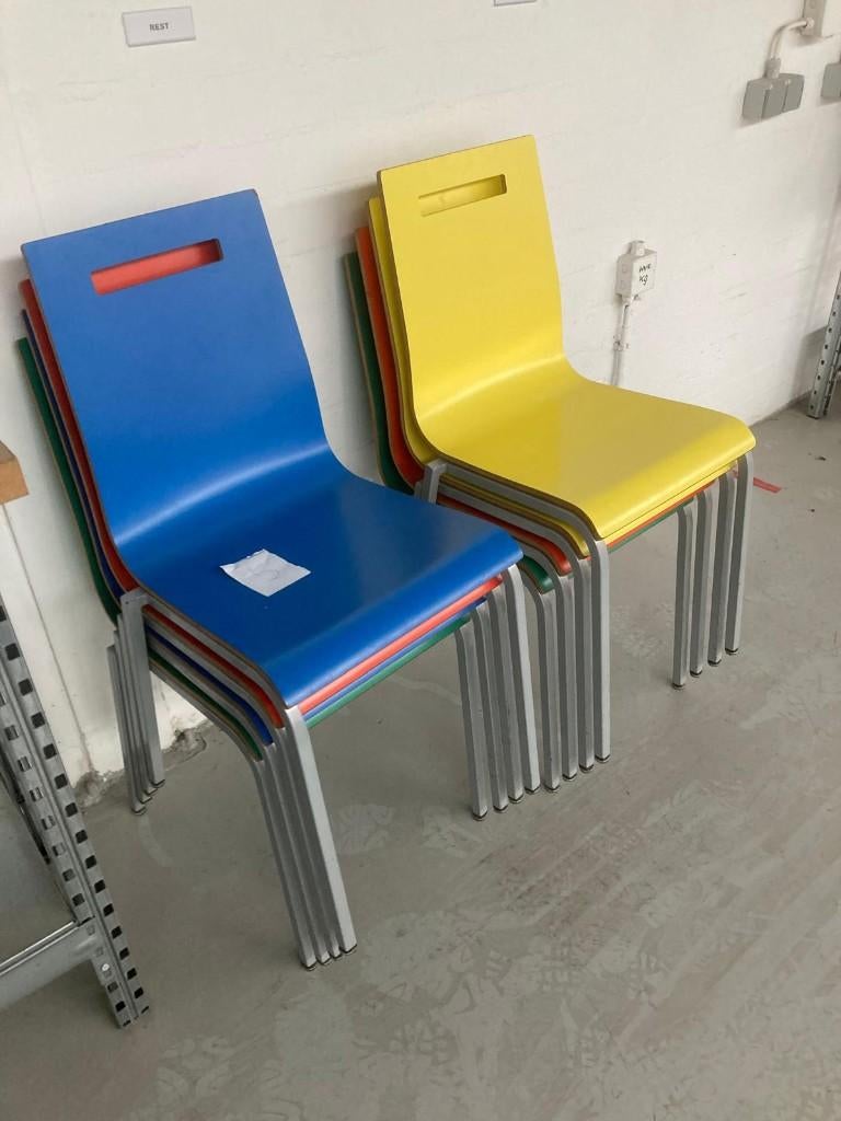 Stoel, diverse kleuren, Ophalen, Overige materialen, Gebruikt, Overige kleuren