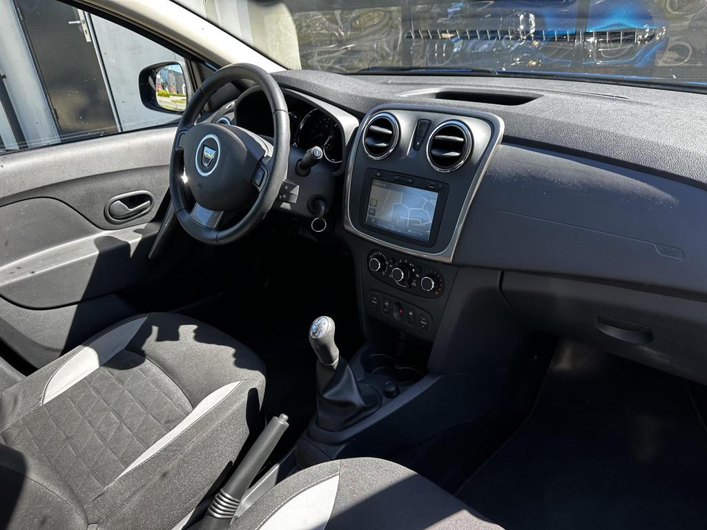 Dacia Sandero 0.9 TCe Stepway Lauréate 4S banden | Airco |, Auto's, Voorwielaandrijving, Stof, Blauw, Origineel Nederlands