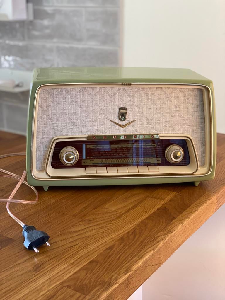 Vintage radio Grundig, Ophalen of Verzenden