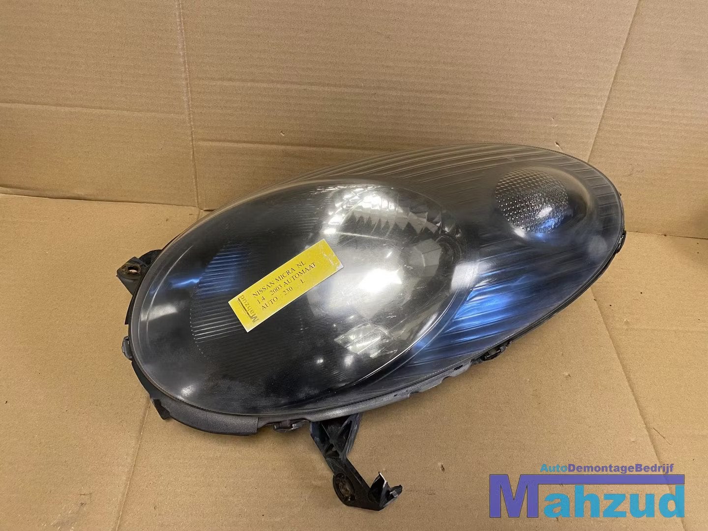 NISSAN MICRA 3 K12 rechts rechter koplamp, Info@fabrikant.eu, Fabrikantstraat 1
1000 AA  Amsterdam, NL, Ophalen of Verzenden, Fabrikant BV