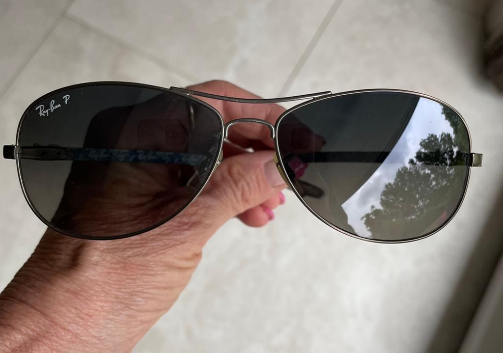 Ray-Ban P zonnebril 59 - 14, Ophalen of Verzenden, Zo goed als nieuw, Ray-Ban