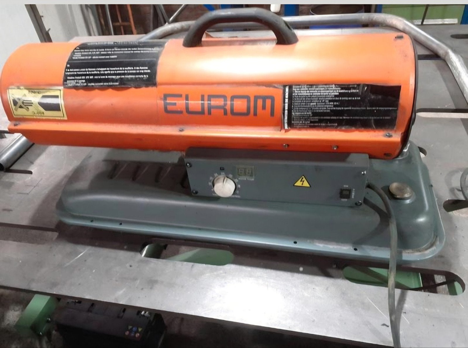 Eurom Fireball 20T Diesel Heater - Krachtige Kachel, Ophalen, 30 tot 80 cm, Kachel, Zo goed als nieuw