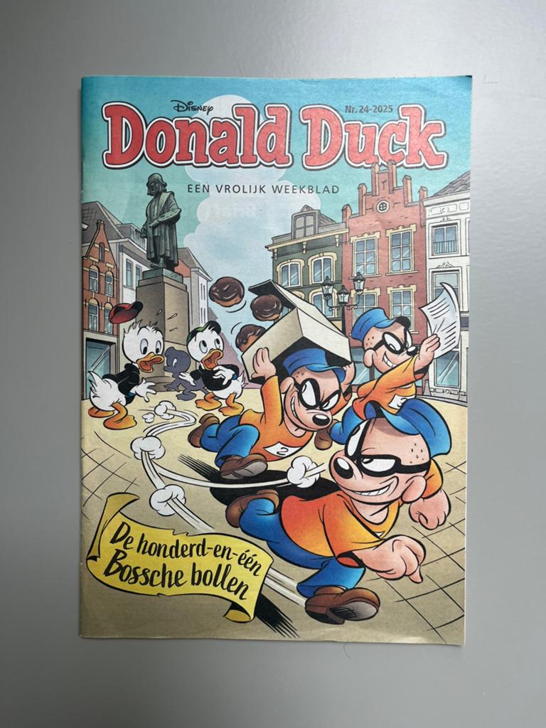 Donald Duck De honderd-en-één-Bossche bollen, Eén stripboek, Ophalen of Verzenden