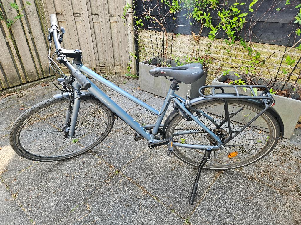 Hybride Stadsfiets – maat M trapeze frame, Gebruikt, Velgrem, 49 tot 53 cm, Ophalen