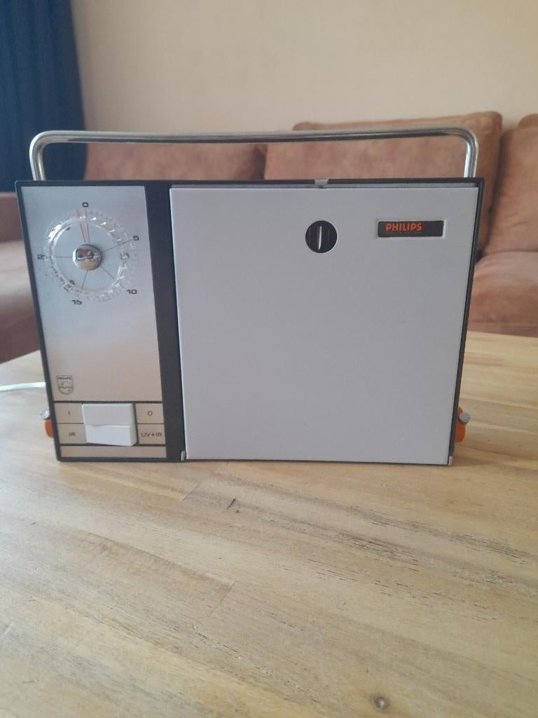 Philips gezichtsbruiner vintage, Ophalen, Gebruikt, Gezichtsbruiner, Minder dan 10 lampen