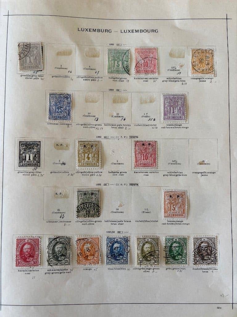 Bladen Luxemburg, Postzegels en Munten, Ophalen of Verzenden, Buitenland