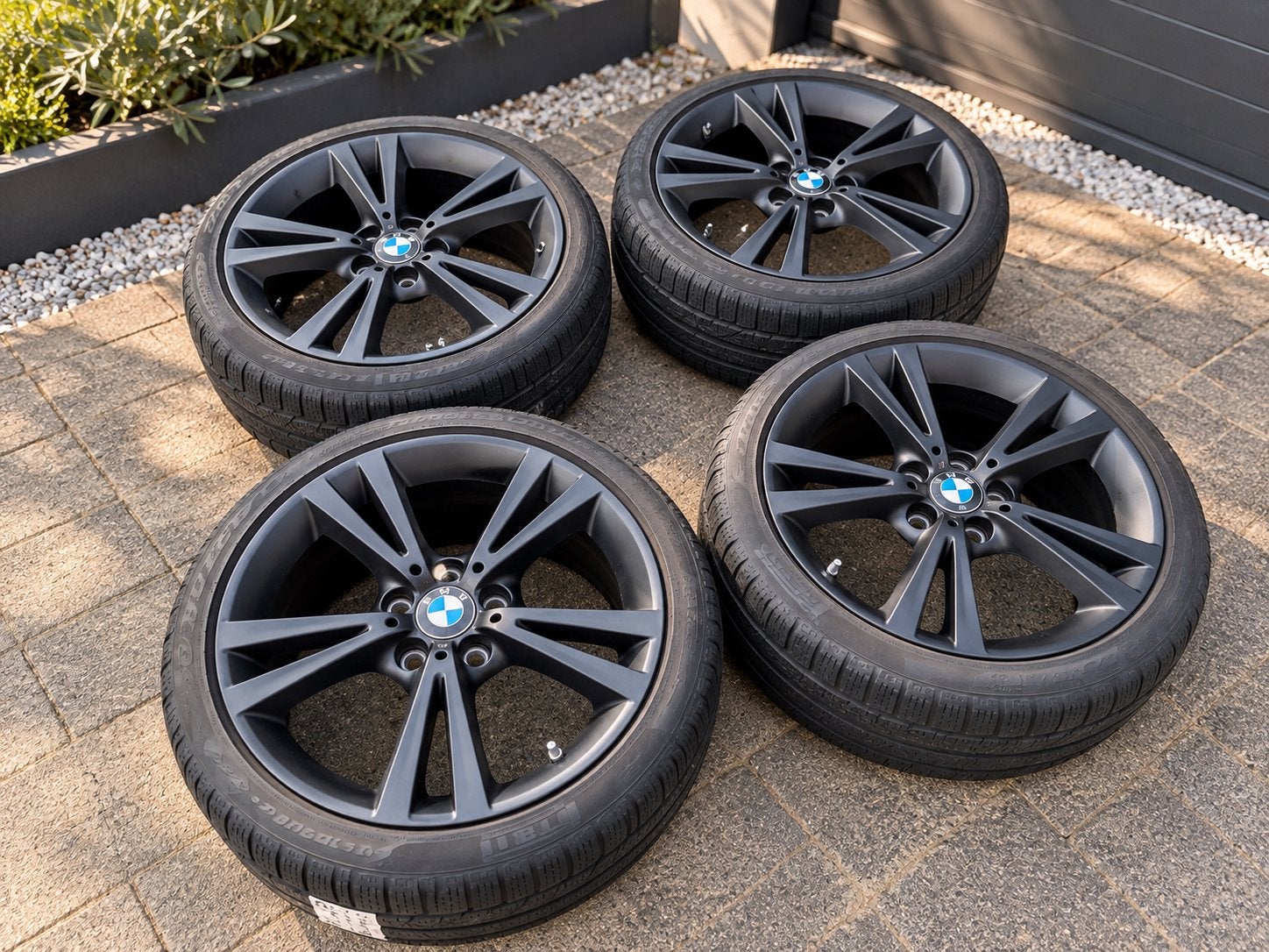18 inch BMW winterset – Pirelli Sottozero Run Flat, Auto-onderdelen, Ophalen, 18 inch, Gebruikt, Banden en Velgen